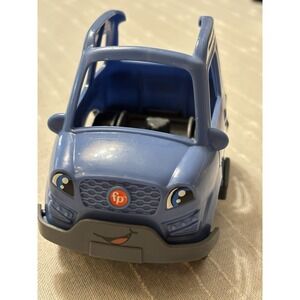 Fisher-Price Little People Car For Learning Camper Replacement With Hitch EUC